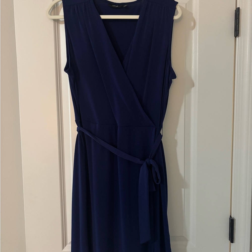 Apt. 9 Deep Blue Midi Wrap Dress